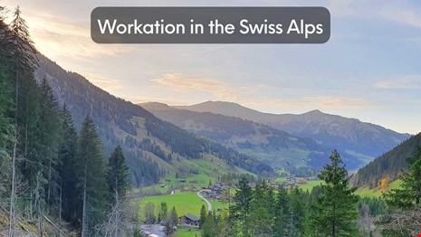 Workation in the Swiss Alps image